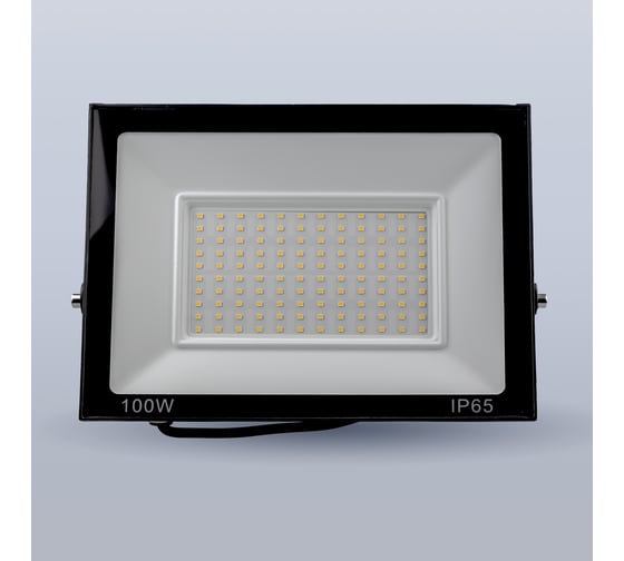 Светодиодный прожектор тонкий Eleganz LUX 100W холодный 6000К 220V 1201 1
