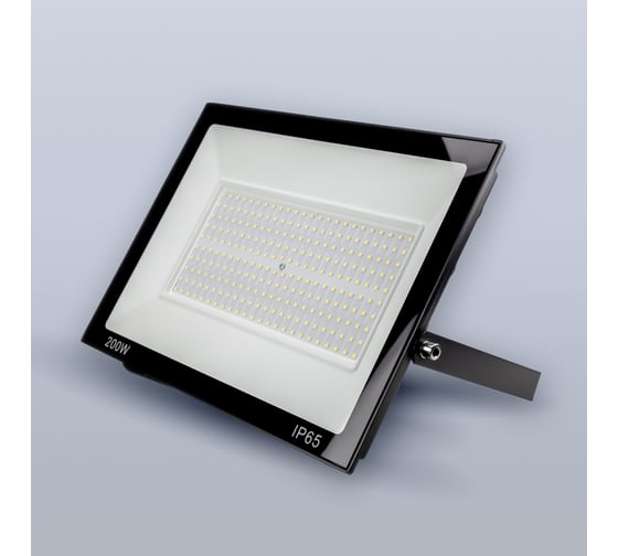 Светодиодный прожектор тонкий Eleganz LUX 200W холодный 6000К 220V 1214