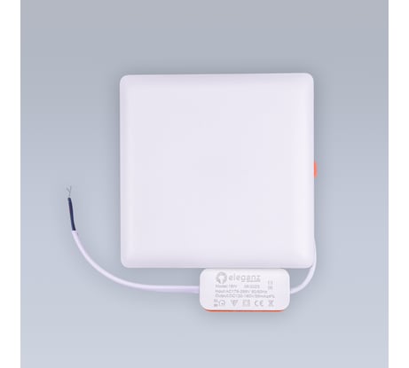 Светодиодный безрамочный светильник Eleganz квадратный 18Вт 4500К нейтральный 900853