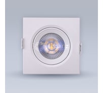 Светодиодный встраиваемый светильник ELEGANZ Поворотный квадрат 6W теплый 3000К 220V EL-0014