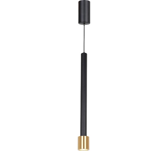 Подвесная люстра Lumien Hall САЛЕРНО LH4098/1P-SBK-GD