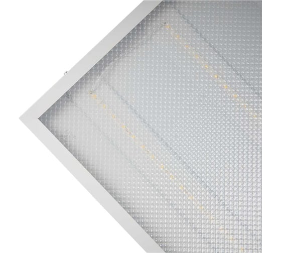 Панель светодиодная универсальная IntegraLight ULPS-101-ПРИЗМА 45Вт 230В 6500К 4275Лм 595x595x19мм IP40 ИНТЕГРА 41422 41421