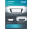 Светильник Gauss Backlight квадрат 6+3W, LED 4000K, 540лм,145х145x31мм,Ø120, 1/40 BL123 6