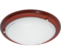 Деревянный светильник тарелка KANLUX TIVA 1030 SDR/ML-MH 70722