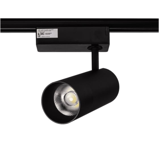 Спот для трековых систем SWG черный, 20W, 4000K, TL28-BL-20-NW 00-00005730 1