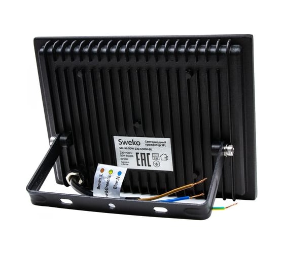 Светодиодный прожектор Sweko SFL-SL-50W-230-6500K-BL