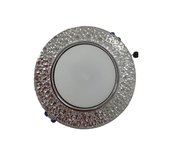 Встраиваемый светильник IMEX GX53+LED 4W 4000K, ПОЛИКРИСТАЛЛ CH/CLEAR IL.0028.2103