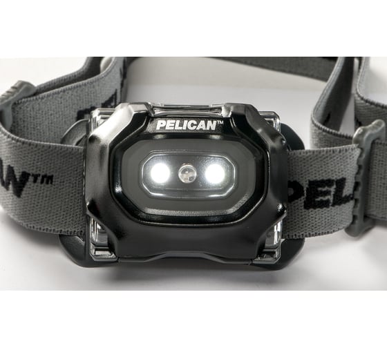 Налобный многофункциональный двухцветный фонарь Pelican 2740 черный 027400-0101-110