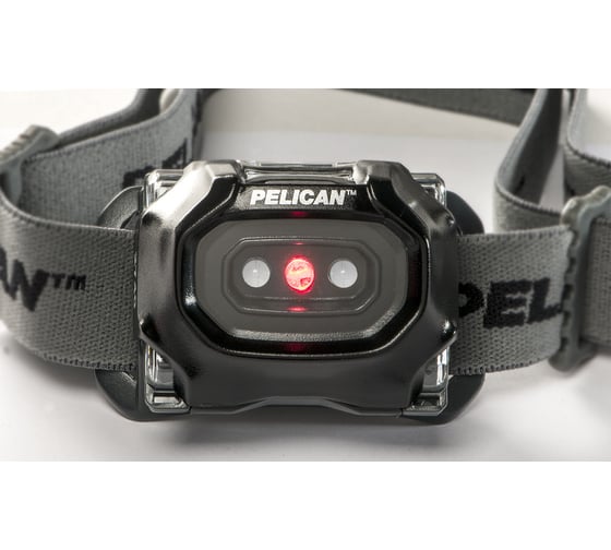 Налобный многофункциональный двухцветный фонарь Pelican 2740 черный 027400-0101-110