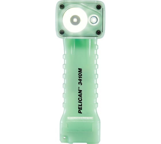 Угловой двухлучевой фонарь Pelican 3410М с магнитом фотолюминесцентный 034100-0302-247