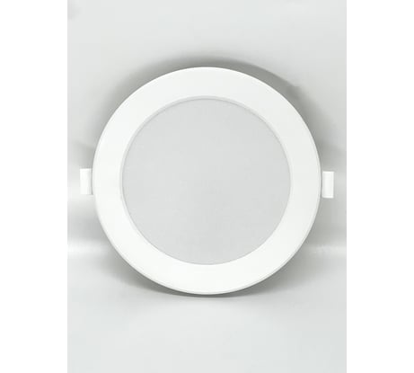 Светильник truEnergy светодиодный ультратонкий круг 9W 4000K 675Lm D143мм пластик белый 10082