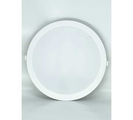 Светильник truEnergy светодиодный ультратонкий круг 24W 4000K 2000Lm D295мм пластик белый 10085