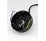 Подвесной светильник truEnergy цилиндрический с цоколем E27 D123xH280мм с металлической сеткой + искусственный камень цвет серый 21407 11
