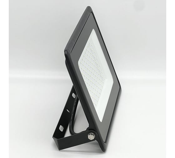 Светодиодный прожектор truEnergy IP65 100W 6500K 8000Lm 292x225x33мм черный алюминий 13101