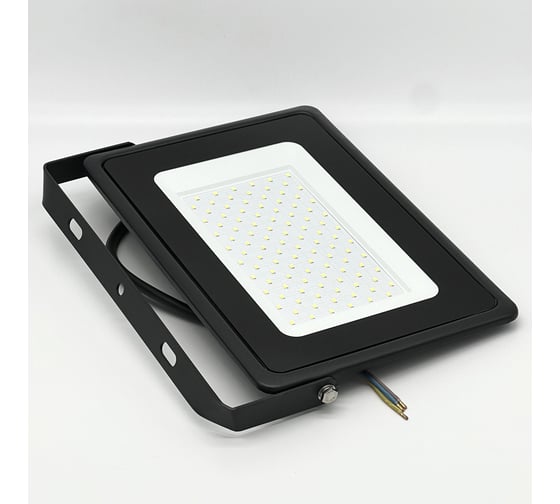 Светодиодный прожектор truEnergy IP65 100W 6500K 8000Lm 292x225x33мм черный алюминий 13101