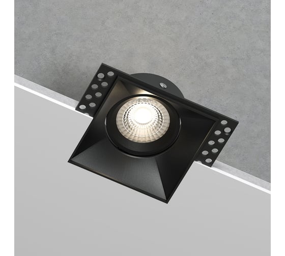 Светильник встраиваемый Elektrostandard Renzo 25019/01 черный a067526
