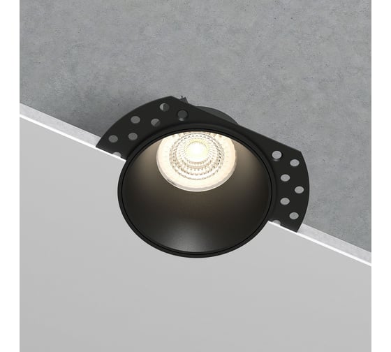 Светильник встраиваемый Elektrostandard Renzo 25020/01 черный a067528