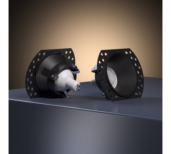 Светильник встраиваемый Elektrostandard Renzo 25020/01 черный a067528