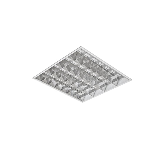 Светодиодный встраиваемый общественный светильник АСТЗ ДВО10-4x11-004 Rastr LED 840 1010411044 1