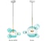Подвесной светильник LOFT IT Bolle 2027-P4 Blue mini 6