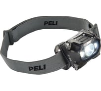 Налобный двухлучевой фонарь 2760 черный Pelican 027600-0102-110