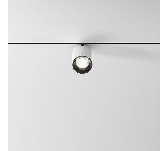 Трековый светильник Elektrostandard Mini Magnetic 9W 3000K белый/черный a067275