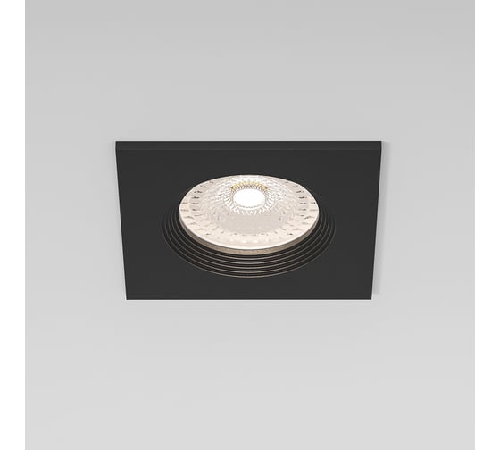 Светильник встраиваемый Elektrostandard City GU10 черный a067707