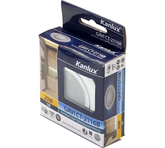 Точечный мебельный светильник KANLUX GAVI CT-2116B-C 811