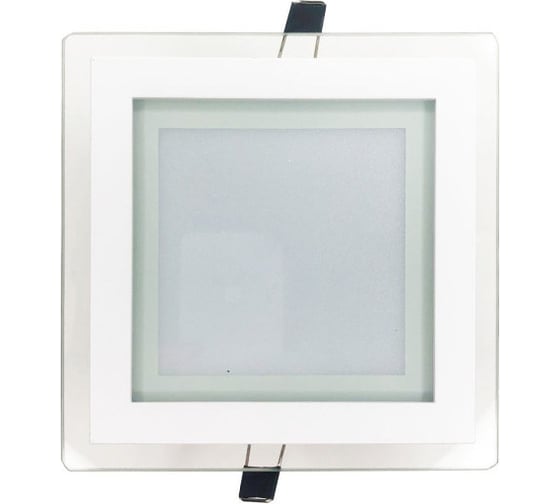 Светильник светодиодный встраиваемый Elvan VLS-705SQ-12W-WW-Wh - КОМПЛЕКТ 5 штук