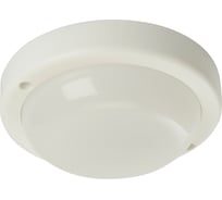 Светильник светодиодный пылевлагозащищённый FERON с оптико- акустическим датчиком AL3008 в пластиковом корпусе 8W 4000K 220V IP65 белый, 48996