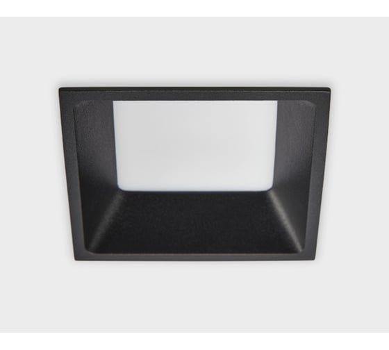 Встраиваемый светодиодный светильник Italline IT06-6019 black 3000K 1
