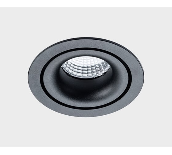 Встраиваемый светодиодный светильник Italline IT02-008 black 1