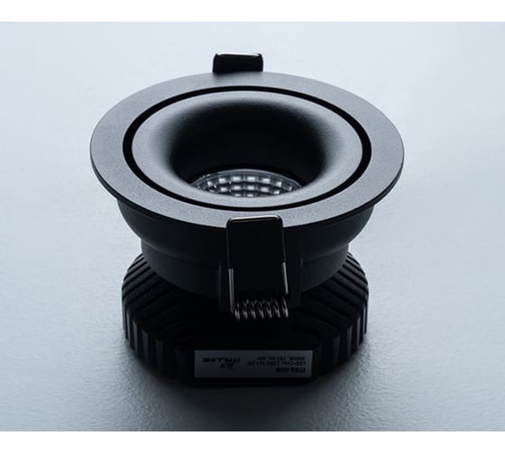 Встраиваемый светодиодный светильник Italline IT02-008 black