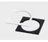 Встраиваемый светодиодный светильник Italline IT06-6016 black 3000K 4