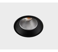 Встраиваемый светодиодный светильник Italline IT08-8035 black 3000K