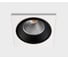 Встраиваемый светодиодный светильник Italline IT08-8035 black 3000K 3