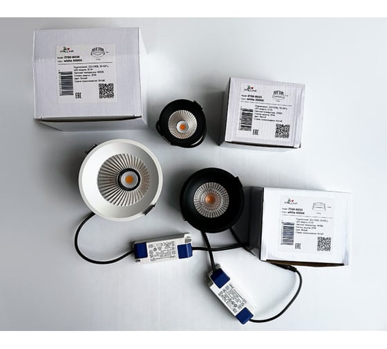 Встраиваемый светодиодный светильник Italline IT08-8036 white 4000K