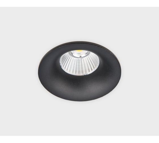 Встраиваемый светодиодный светильник Italline IT06-6016 black 4000K 1