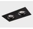 Встраиваемый светильник Italline DE-202 black 1