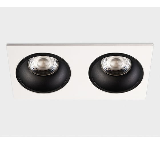 Встраиваемый светодиодный светильник Italline IT08-8032 black 3000K