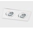 Встраиваемый светильник Italline SAG203-4 white/white 1