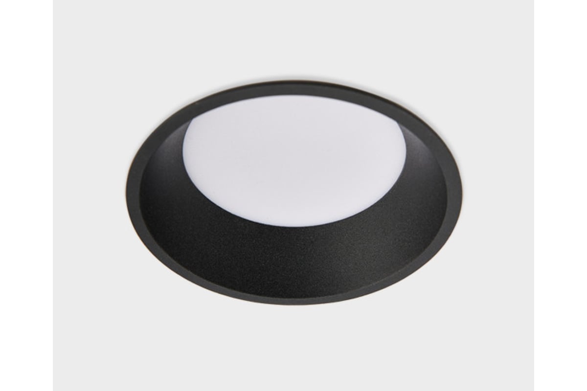 Встраиваемый светодиодный светильник Italline IT06-6012 black 4000K ...
