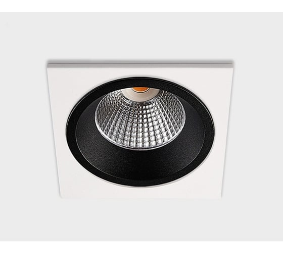 Встраиваемый светодиодный светильник Italline IT08-8035 black 4000K