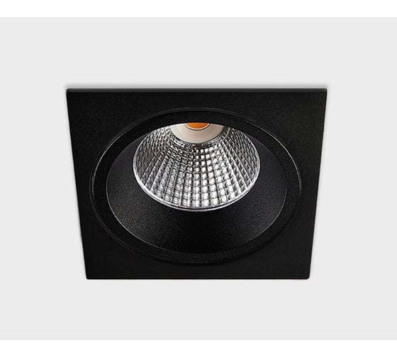 Встраиваемый светодиодный светильник Italline IT08-8035 black 4000K