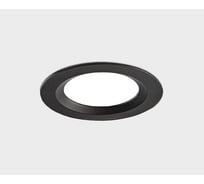 Встраиваемый светодиодный светильник Italline IT08-8018 black 3000K