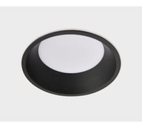 Встраиваемый светодиодный светильник Italline IT06-6012 black 3000K
