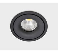 Встраиваемый светодиодный светильник Italline IT06-6018 black 4000K