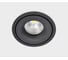 Встраиваемый светодиодный светильник Italline IT06-6018 black 4000K 1