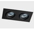 Встраиваемый светильник Italline SAG203-4 black/black 1