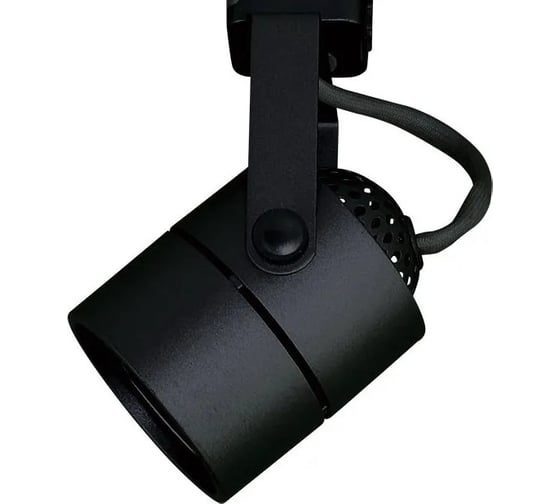Трековый светильник ELEGANZ круглый, черный, цоколь GU10, 1шт 3016 1